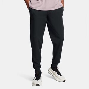 NWT Under Armour Men’s Sportstyle Woven Pant Joggers Black with Pockets